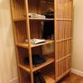 IKEA Nordkisa bamboo wardrobe with sliding door Image 5
