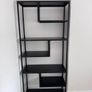 Black Metal Open Cabinet Image 2