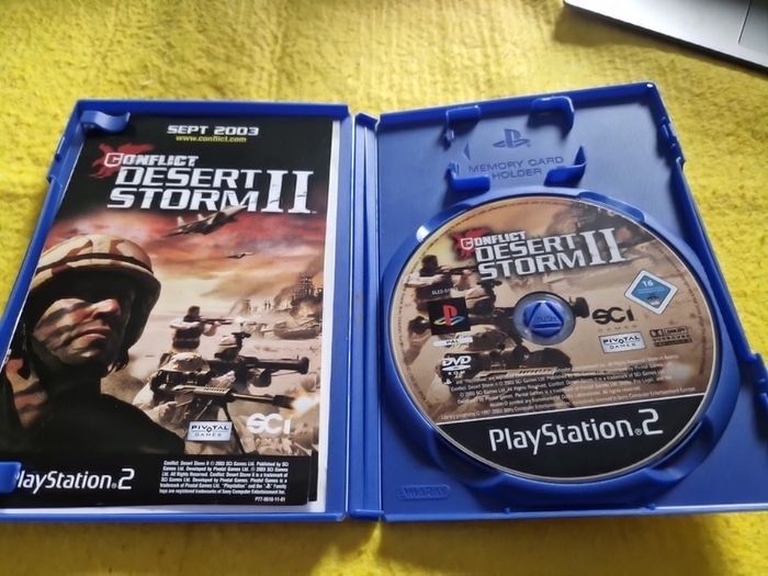Conflict Desert Storm II 2 PlayStation2 Ps2 games Original