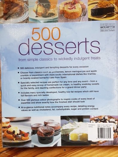 500 Desserts