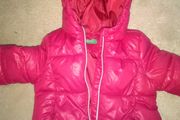 Toddler pink coat (Benetton)