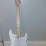 Arctic White Fender Squire Stratocaster Image 7
