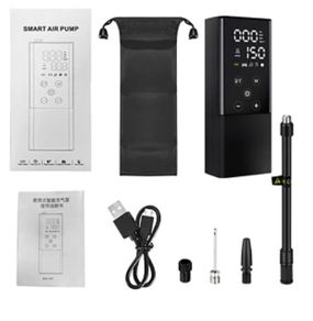 Portable Car Tyre Inflator Digital Tire Inflator Auto Air Pump 150 PSI Air Compressor for Car Motorcycle Bike