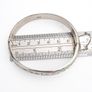 Vintage Sterling Silver Bangle, Signed Birmingham 1963 Image 7