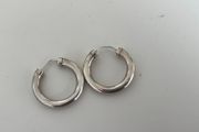 Silver Hoop Earrings