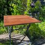 Wooden Garden Table, Folding Image 2