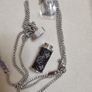 Perfume bottle style necklace Image 5