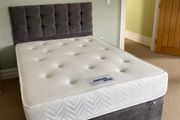 New Stylish Double 4ft, 4ft6, King 5ft And 6ft Superking Sizes Divan Beds Instock. Drawers And Optional Tufted Mattresses Available. Free Delivery