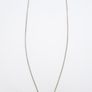 Vintage Sterling Silver Modernist Necklace Image 3