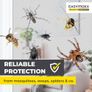 Fly Screen for Windows with Magic Click | Mosquito net can be Individually Cut to Size for All Windows up to 150x130 cm | Easy Installation with 12 Magnets - no Drilling or screwing [Black] Image 5