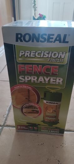 Ronseal Fence Sprayer