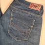 womens TOMMY HILFIGER RHONDA Jeans regular low waist bootcut Size W30 L34 navy blue denim Image 3