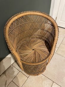 Vintage wicker chair