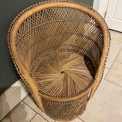 Vintage wicker chair