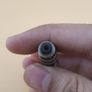 Vintage Antique inspired Himalayan Tibetan 3 Eyes Agate Gemstone Bead Amulet Pendant Image 5