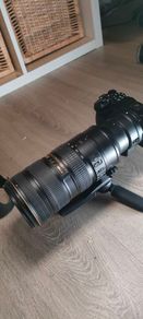 Nikon AF-S NIKKOR 70-200mm f/2.8G ED VR II + FTZ adapter + 77mm filter