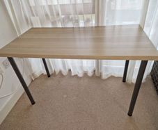 Office desk - ikea linnmon / adils