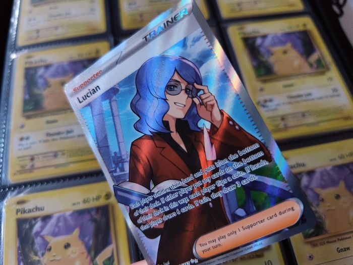Lucian ! Ultra Rare ! from Twilight Masquerade Set ! 2024 ! Pokemon Card !