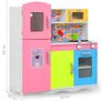 Kids' Play Kitchen MDF 80x30x85 cm Multicolour Image 10