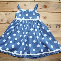JASPER CONRAN polka dots vintage dress 12-18 months