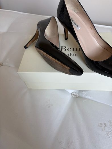 LK Bennett Black Heel Shoe