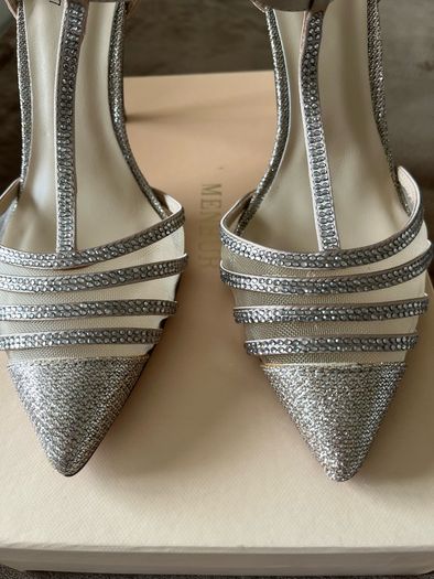 High heeled sandals