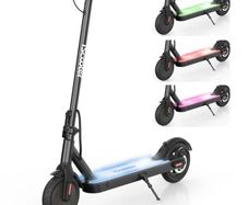 iScooter i8 Foldable Electric Scooter with Light Up Deck