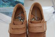 Boys Tan Brown Penny Loafers Size 11