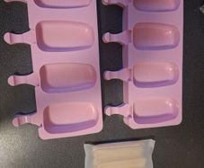 Silicone popsicle molds