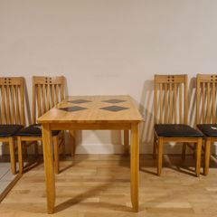 Dining Table with four chairs