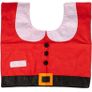 Santa Claus Bath Mat Toilet Seat Cover, 3pcs Christmas Decorations Novelty Lid Seat Cover Water Tank Non-Slip Rug Warmer Toilet Cushion Bathroom Set Decoration Christmas Party (FREE POSTAGE) Image 7