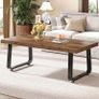 Coffee Tables for Living Room Industrial Rectangle Center Tables Image 10
