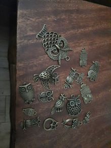 Collection of owl pendants