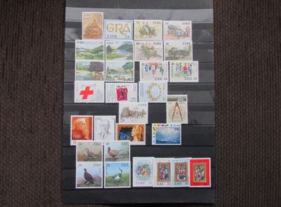 Ireland 1989 Complete Stamp year Issue.29 stamps,all Mint Never Hinged.