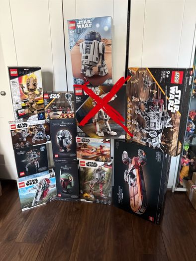 Lego Star Wars 11 sets + 1 gratis