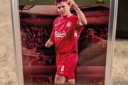 Steven Gerrard Liverpool FC Topps Total Football Legends /75