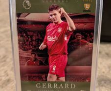 Steven Gerrard Liverpool FC Topps Total Football Legends /75