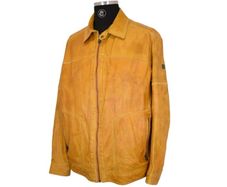 Pierre Cardin selected lamb Nappa leather mens jacket size XL