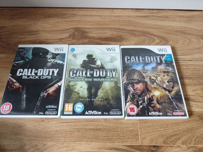 Wii Call of Duty 3 games bundle