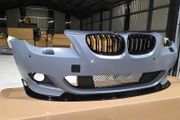 BMW e60 m sport complete front bumper lci 5 series splitter