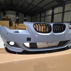 BMW e60 m sport complete front bumper lci 5 series splitter