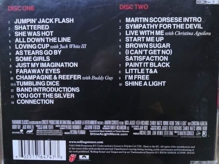 Rolling Stones - Shine A Light (2 x CD)