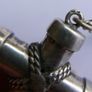 Vintage 925 Sterling Silver large Cross Pendant and Chain length 20" - 22g Image 7