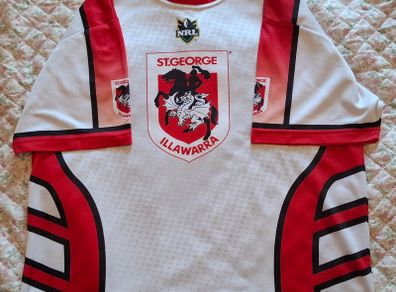 Saint George Illawarra (Australia) NRL Rugby League Jersey (Adult Large) FREE POST
