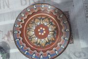 Majolica Art Pottery Wall Plate no chips or cracks, Postage Available or Collection