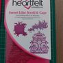 Heartfelt- die and stamp set- Sweet Lilac Image 3