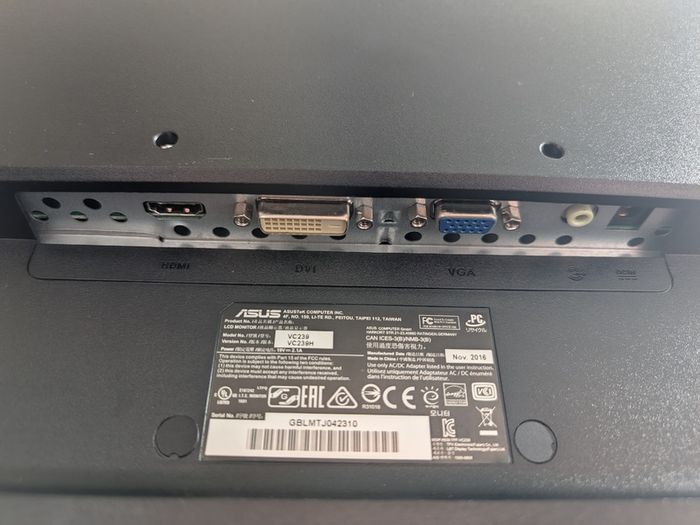 ASUS 23" 1080p Monitor