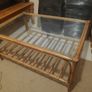 glass wicker table Image 2