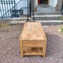 EZ Living Solid Oak Coffee Table Image 3