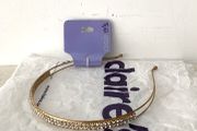 Claire's Gold Diamante Headband NEW